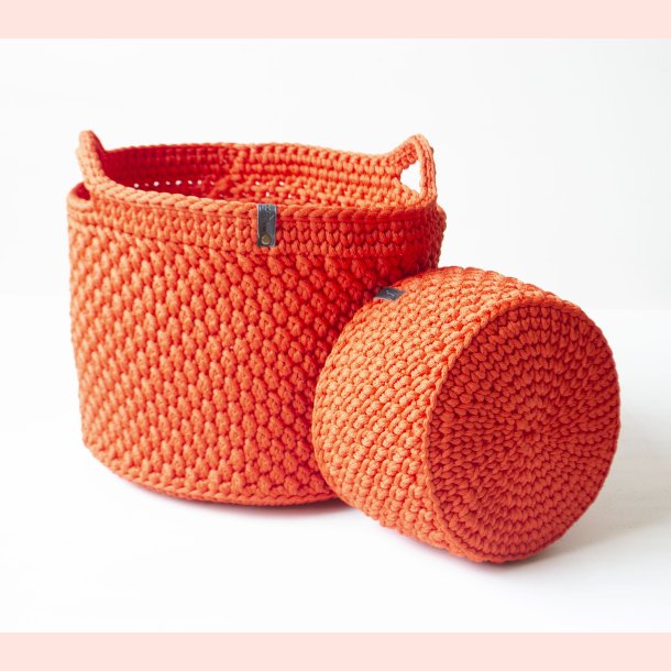 Buy Crochet Round Storage Baskets Different Sizes, Round Nursery Basket,  Makeup Cosmetic Organizer. Bathroom, Laundry Room Storage Basket Online in  India 